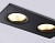 Светильник Ambrella TN102461/2 BK черный GU5.3 160*81*28 встраиваемый