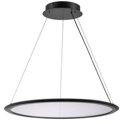 736367 Люстра ROTONDA 30W LED 2059LM 130G ЧЕРНЫЙ 3000K