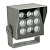 Прожектор светодиодный FERON LL-896 90*90*150mm, IP66 9W AC220-240V зеленый 