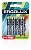 Батарейка Ergolux LR6 Alkaline BL 3+1 (FREE), 1.5В ()