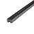 Шинопровод VOLPE UBX-Q122 GS2 BLACK 300 SET01 тип G, 3м, Черный