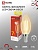 Лампа светодиодная IN HOME LED-СВЕЧА-deco 7Вт 230В Е14 3000К 810Лм прозрачная