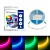 Лента светодиодная FERON LS531 480SMD(2110)/ 14Вт/м 24V 5000*8*1.8мм RGB, IP20