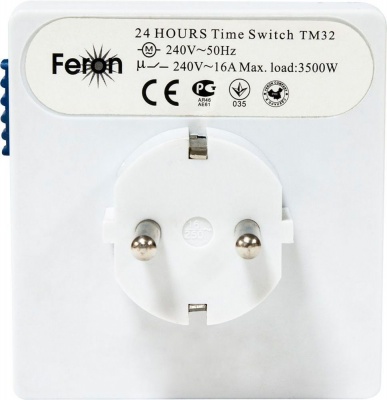 FERON TM32 (61923) розетка с таймером суточная (48)