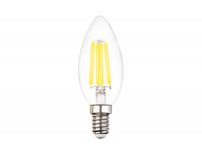 Лампа Ambrella Filament LED C37-F 6W E14 3000K