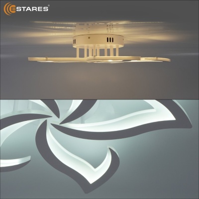 Светильник ESTARES ELLA 50W 5F-RC 600x95-WHITE/WHITE-220-IP20 Управляемый (5)