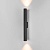 Светильник настенный светодиодный Langer IP44 40124/LED черный