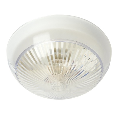 Светильник FERON НБП 06-60-101 c фото- шумовым датчиком 220V 60Вт  Е27 IP54 пластик поликарб прозрач