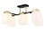 Светильник подвесной AMBRELLA TR303048/5 BK/GD черный/золото E27/5 max 60W 540*480*270