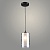 Подвес N6552/1HQ BK черный 1х60W E27 d120 h800, QH24