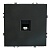 Розетка компьютерная 1-местная RJ-45 (механизм), серия Эмили, RST00-5117-05, черный уголь, soft touc