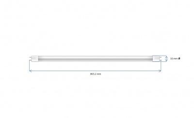 Лампа люминесцентная CAMELION FT5 21W/33 COOL LIGHT 4200K (Люм. лампа 21 Ватт, L=863,2 mm)  (50)