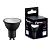 Лампа светодиодная FERON LB-1607 (7W) 230V GU10 4000K MR16 в черном корпусе с линзой 38гр OSRAM 