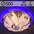 Люстра 55063/500 CR хром 5х40W E14 LED-WT+Blue ПДУ d500, SDA19