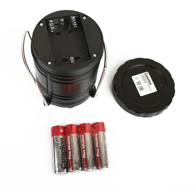 Фонарь CAMELION LED 5632 для кемпинга 3XR03, черный, 3X COB LED, пласт. кор.