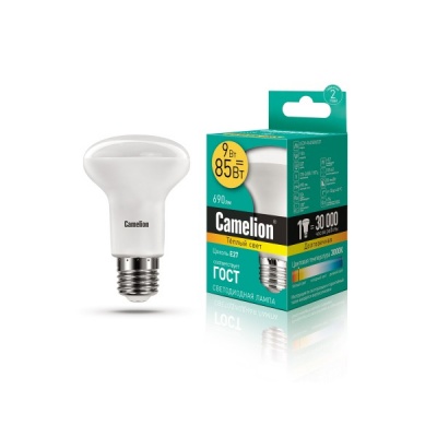 Лампа CAMELION LED9-R63/830/E27 220V
