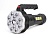 Фонарь ULTRAFLASH LED51537 аккум. 4В, черный, 16LED, 3 Вт, 4 реж, Micro-USB, бокс