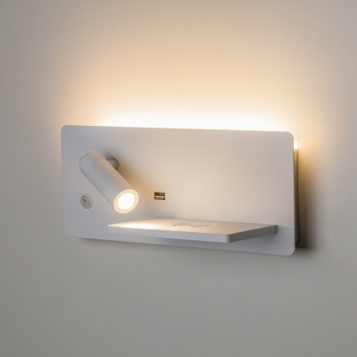808556 Бра MURO 4W+3W LED LM БЕЛЫЙ 3000K