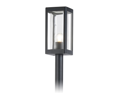 Светильник уличный ландшафтный ST2422 GR/CL серый/прозрачный IP54 E27 max 40W 110*110*1000