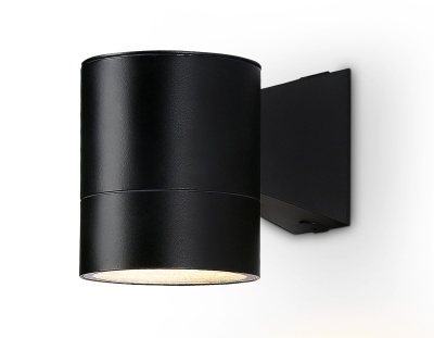 Светильник уличный настенный архитектурный ST3302 BK черный IP54 GX53 max 15W 115*90*140