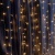 CL20 Гирлянда - занавес, 240 LED 2700K , эффект стробов, 2*2м  + 3м IP44 прозрачный шнур