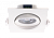 Светильник светодиодный JAZZway PSP-S 9044  7W 4000K встр. квадр/поворот White IP40 (50)