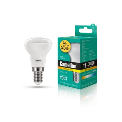 Лампа CAMELION LED4-R39/830/E14 220V 4W 220B