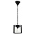 Светильник FERON PL705 60W 230V E27 черный 