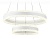 Светильник Ambrella FA6175/2 WH белый 108W 3000K+6400K/3000K/6400K/4200K+4200K (ПДУ РАДИО 2.4G)