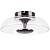 809200 Люстра CELESTA LED 24W 1200LM КОФЕЙНЫЙ/ПРОЗРАЧНЫЙ 3000K