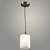 Подвес N6531/1HQ AB бронза 1х60W E27 d120 h800, QH24