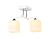 Светильник подвесной Ambrella TR303111/2 WH/CH/FR белый/хром/белый матовый E27/2 max 40W 360*190*290
