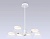 Светильник светодиодный AMBRELLA FL51635/6 WH/GD белый/золото 3000K/4200K/6400K 50W (Без ПДУ)