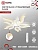 Светильник сд ELEGANT FLAME 90Вт 230В 3000-6500K 7000Лм c пультом ДУ белый IN HOME