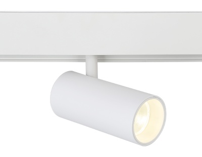 Светильник светодиодный поворотный для шинопровода Magnetic GL3828 WH белый IP20 15W 4200K  AMBRELLA