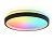 Светильник Ambrella FZ610 BK/GD черный/золото IP20 66W 3000K-6500K+RGB D490*85 (ПДУ ИК)
