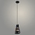 Подвес MDM2806/1HQ BK черный 1х60W E27 d180 h1280, XLD22