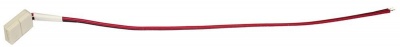 Соединительный профиль FERON CAB280 "угловой" круглый 16х16мм, серебро, 2м, с заглушками (60)