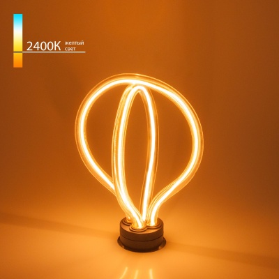Лампа светодиодная Elektrostandard BL151 Art filament 8W 2400K E27 double round