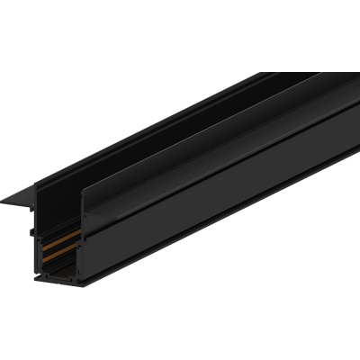 Шинопровод FERON CABM1001 для низковольтных трековых светильников, черный, 1м