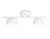 Светильник накладной AMBRELLA TN71022/2 WH белый GX53/2 max 12W 320*80*140 