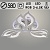 Люстра LI08420/3 PR CR хром 66W+7W LED RGB 3000-6500K d580 ПДУ(ИК) диммер, HN23