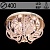 Люстра 55652/400 CR хром 4х40W E14 LED-RBP ПДУ d400 h210, 24