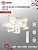 Светильник сд ELEGANT LOTUS 120Вт 230В 3000-6500K 8400Лм c пультом ДУ белый IN HOME