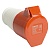 Розетка переносная ST-215 16А 380В 3P+PE+N IP44, RST16-215-44 красный