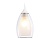 Светильник подвесной Ambrella TR3534 WH/CL/FR белый/прозрачный/белый матовый E27 max 40W D120*800