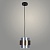 Подвес BK21101/1HQ BK+AB+SMOKE черный/бронза 1х40W E27 h900, XLD22