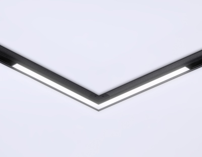 Светильник светодиодный угловой для шинопровода Magnetic GL3982 BK черный 24W 4200K 48V 300*300*45