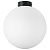 812037 Люстра GLOBO 1х40W E14 matt black/white