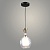 Подвес N6557/1HQ BK+COP черный/медь 1х60W E27 d150 h800, QH24